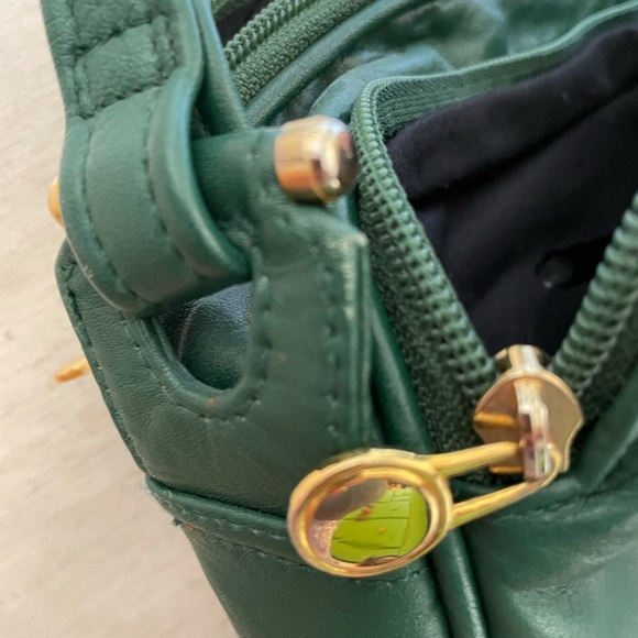 Worthington green leather bag - Picture 4 of 10